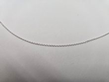 Load image into Gallery viewer, 925 Sterling Silver Thin Cable Link Chain Necklace Bracelet 1.1mm 16" to 20"