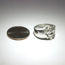 Load image into Gallery viewer, 925 Sterling Silver Jesus Christ Crown of Thorns Diamond Cut Finish Ring