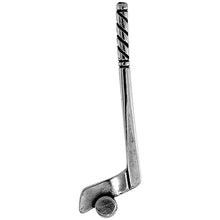 Load image into Gallery viewer, 925 Sterling Silver Flawless Hockey Stick Pendant 1 3/4 (44mm) Inch Tall