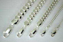 Load image into Gallery viewer, 925 Sterling Silver Miami Cuban Link Chain Men Women 2mm-7mm All Sizes 7" - 30"