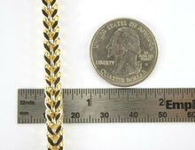 Load image into Gallery viewer, Authentic 10K Hollow Yellow Gold Franco Necklace Chain 6mm/24-40"