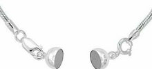 Load image into Gallery viewer, Stamped 925 Sterling Silver Magnetic Clasp Converter for Necklaces 6mm 1~3 Packs