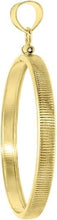 Load image into Gallery viewer, Gold Filled Dollar Bezel 38mm Screw Top Coin Edge Mexican Olympic Coin