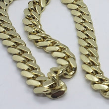 Load image into Gallery viewer, Authentic 14K Solid Yellow Gold Miami Cuban Link Heavy Chain 6mm-7mm 22"~30"