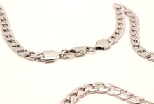 Load image into Gallery viewer, Stainless Steel Curb Cuban Link Chain Necklace 6mm Wide, Sizes 20-30 Inches