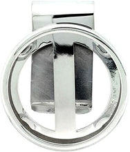 Load image into Gallery viewer, Sterling Silver Dollar Money Clip Morgan Dollar Peace and Mexican Olympic Coins