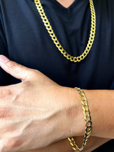 Load image into Gallery viewer, 10K Authentic Solid Yellow Gold Cuban Curb Chain Men Women 10mm Size 20"~30"