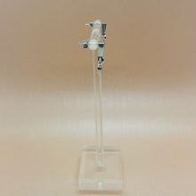 Load image into Gallery viewer, Sterling Silver Synthetic Opal Stud Earrings With Heart Shape