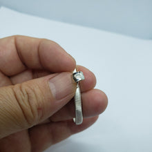 Load image into Gallery viewer, Sterling Silver Silver Eagle Bezel 41 mm Coin Screw Top Edge No Coin Included