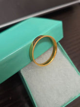 Load image into Gallery viewer, 14K Gold 4mm Men Women Flat Wedding Band Ring Yellow or White Gold Sizes 5~11