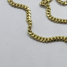 Load image into Gallery viewer, 14K Solid Yellow Gold Miami Cuban Link Chain Necklace Width 2.5mm Size 16"~30"