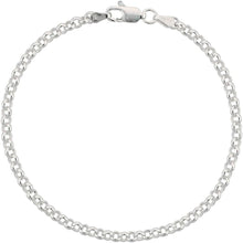 Load image into Gallery viewer, 925 Sterling Silver Italian Rolo Chain Necklace Bracelet 3.5mm Sizes 7~30 inch