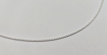 Load image into Gallery viewer, 925 Sterling Silver Thin Cable Link Chain Necklace Bracelet 1.5mm 7" to 30"