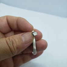 Load image into Gallery viewer, 925 Solid Sterling Silver SILVER EAGLE Bezel 40.7 mm Screw Top Coin Edge One OZ