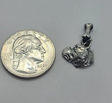 Load image into Gallery viewer, 925 Sterling Silver Boxer Dog Pendant