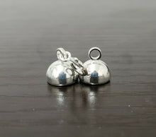 Load image into Gallery viewer, Stamped 925 Sterling Silver Magnetic Clasp Converter for Necklaces 6mm 7mm 9mm