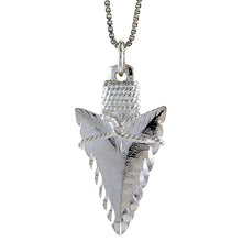 Load image into Gallery viewer, 925 Sterling Silver Arrowhead Pendant High Quality Nickel Free 1 1/4 inch 5grams