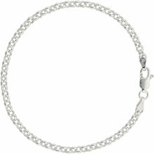 Load image into Gallery viewer, 925 Sterling Silver Italian Rolo Chain Necklace Bracelet 3.5mm Sizes 7~30 inch