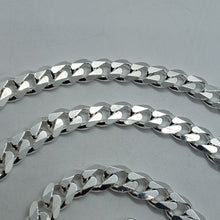 Load image into Gallery viewer, 925 Sterling Silver 6mm Cuban Curb Link Chain Necklace Men Women Size 16"~40"