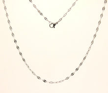 Load image into Gallery viewer, Stainless Steel Miniature Coffee Bean Chain Necklace 2.5mm, Sizes 16-24 Inches