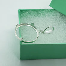 Load image into Gallery viewer, 925 Sterling Silver Penny Bezel 19 mm Coins Prong Back Round Edge 1 Cent No Coin
