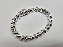 Load image into Gallery viewer, 925 Sterling Silver Thick San Marco Necklace Bracelet Women 10mm 8" to 20"