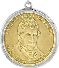 Load image into Gallery viewer, Sterling Silver Bezel Susan B Anthony Sacagawea 27 mm Coin Prong Back Round Edge