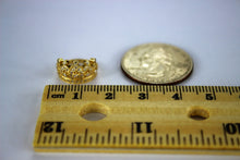 Load image into Gallery viewer, 10K or 14K Yellow or White Gold Crown Ring for Baby Ring Size 0.5 & Size 1