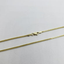 Load image into Gallery viewer, 10K Hollow Yellow Gold Franco Box Link Chain Necklace Men Women 1.5mm 16-30"
