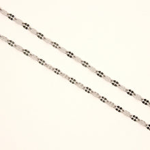 Load image into Gallery viewer, Stainless Steel Miniature Coffee Bean Chain Necklace 2.5mm, Sizes 16-24 Inches