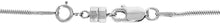 Load image into Gallery viewer, Sterling Silver Magnetic Clasp Converter for Necklaces Square Edge 4mm