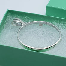 Load image into Gallery viewer, 925 Sterling Silver Mexican 1 Peso Bezel 34 mm Coins Prong Back Round Edge