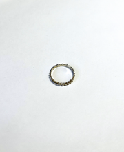 Load image into Gallery viewer, 14K Solid Gold Handmade Rope Pattern Ring Band