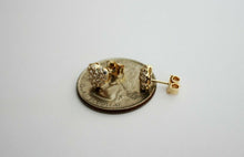 Load image into Gallery viewer, 14K Yellow Gold Heart Set Pendant Earrings Box Chain Necklace