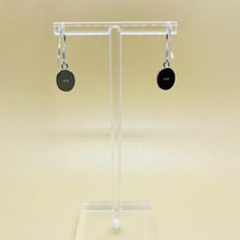 Load image into Gallery viewer, Sterling Silver Synthetic Opal Oval Earrings