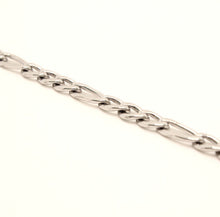 Load image into Gallery viewer, Stainless Steel Figaro Link Chain Necklace 5.5mm Wide, Sizes 20-30 Inches