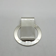 Load image into Gallery viewer, Sterling Silver Dollar Money Clip Spring Back with Morgan Dollar Coin 1878-1921