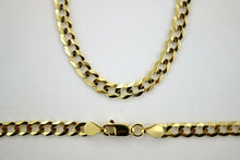 Load image into Gallery viewer, 14K Solid Gold Cuban Link Chain Necklace Bracelet Men Women 4.5mm Sizes 7"~30"