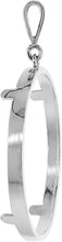 Load image into Gallery viewer, 925 Sterling Silver Mexican Cien Pesos Bezel 39 mm Coins Prong Back Square Edge