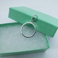 Load image into Gallery viewer, Sterling Silver Dime Bezel 18 mm Coins Prong Back Square Edge 10 Cent No Coin