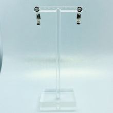 Load image into Gallery viewer, Sterling Silver Synthetic Opal Earring Push Back