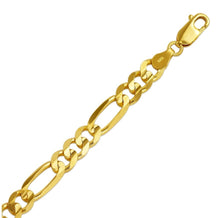 Load image into Gallery viewer, Authentic 14K Solid Gold Figaro Link Chain Men Women 2.5mm~8.5mm Necklace 7"~30"