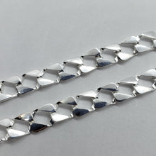 Load image into Gallery viewer, 925 Sterling Silver Flat Mariner Link Chain Bracelet 7mm 1/4 inch Wide 7" Long