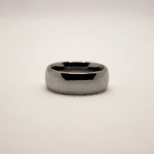 Load image into Gallery viewer, Tungsten Carbide Plain Smooth Domed Mirror Polish Finish Wedding Band Ring 8mm