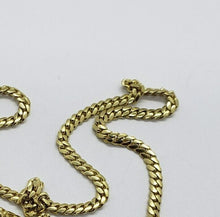 Load image into Gallery viewer, 14K Solid Yellow Gold Miami Cuban Link Chain Necklace Width 2.5mm Size 16"~30"