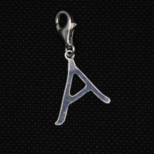 Load image into Gallery viewer, 925 Sterling Silver 26-Alphabet Easygoing Handwriting Initial Pendant with Clasp