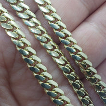 Load image into Gallery viewer, Authentic 14K Solid Yellow Gold Miami Cuban Link Heavy Chain 6mm-7mm 22"~30"