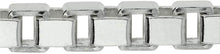Load image into Gallery viewer, Sterling Silver Italian Heavy BOX Chain Bracelets 4.6mm Mirror Cut Square 7" 8"
