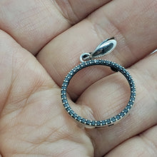 Load image into Gallery viewer, Sterling Silver Penny Bezel 19mm Coins Prong Back Illusion Edge 1 Cent Six Pence
