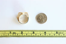 Load image into Gallery viewer, Authentic 10K Yellow Gold Star Shaped Ring with CZ RS 9-11